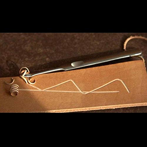Outils maroquinerie de précision lot 5 gouges U V pour lisières - 5
