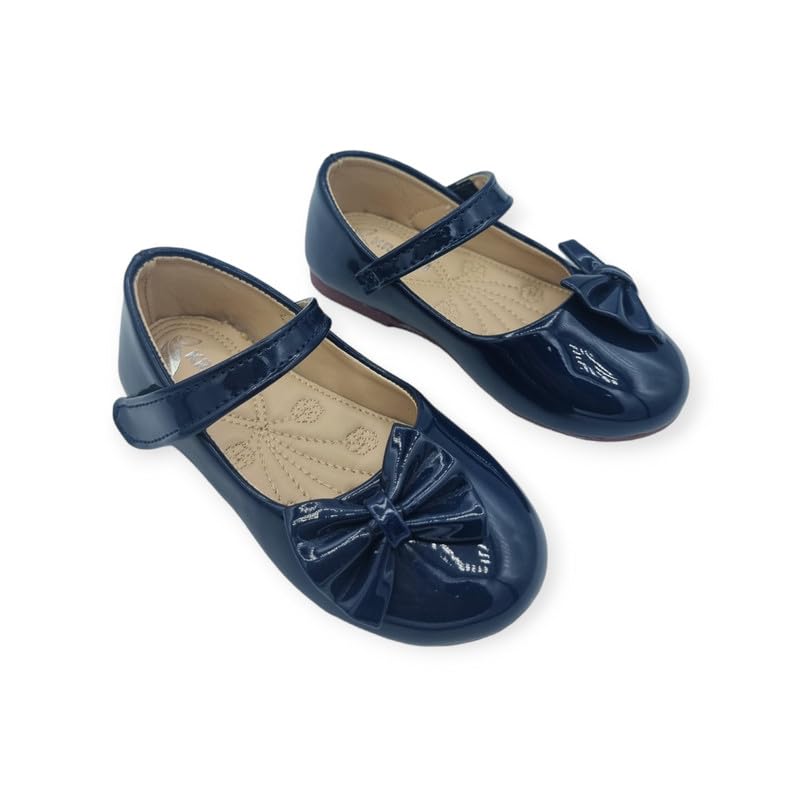 KRAKKI Synthetic Leather Kids Ballerinas (6-6.3 Years_Navy) (B0CGLRP6HF) Amazon Price History, Amazon Price Tracker