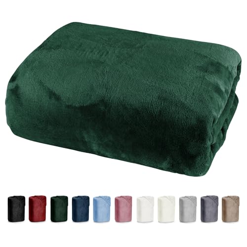 Heimtexland ® Winter Spannbettlaken Cashmere Touch I Breite 90-110 cm...