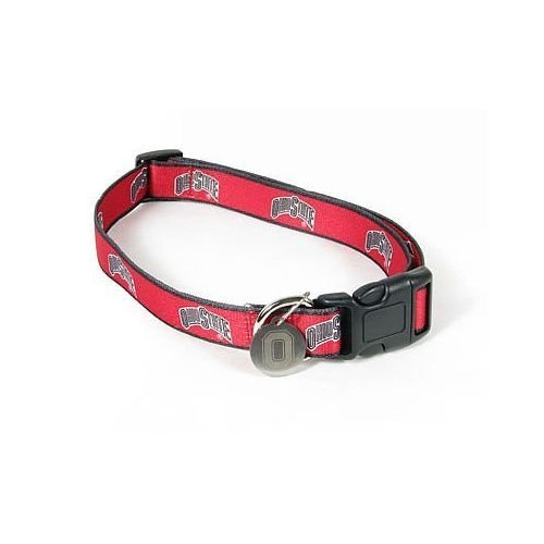 Sporty K9 NCAA Ohio State Buckeyes Dog Collar, Small