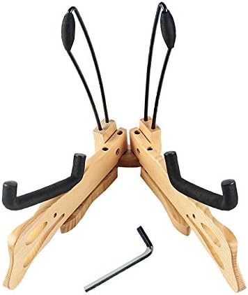 Handcraft Wood Structure Electric & Folk Guitar Stand/Acoustic Guitar Support Guitar Accessories