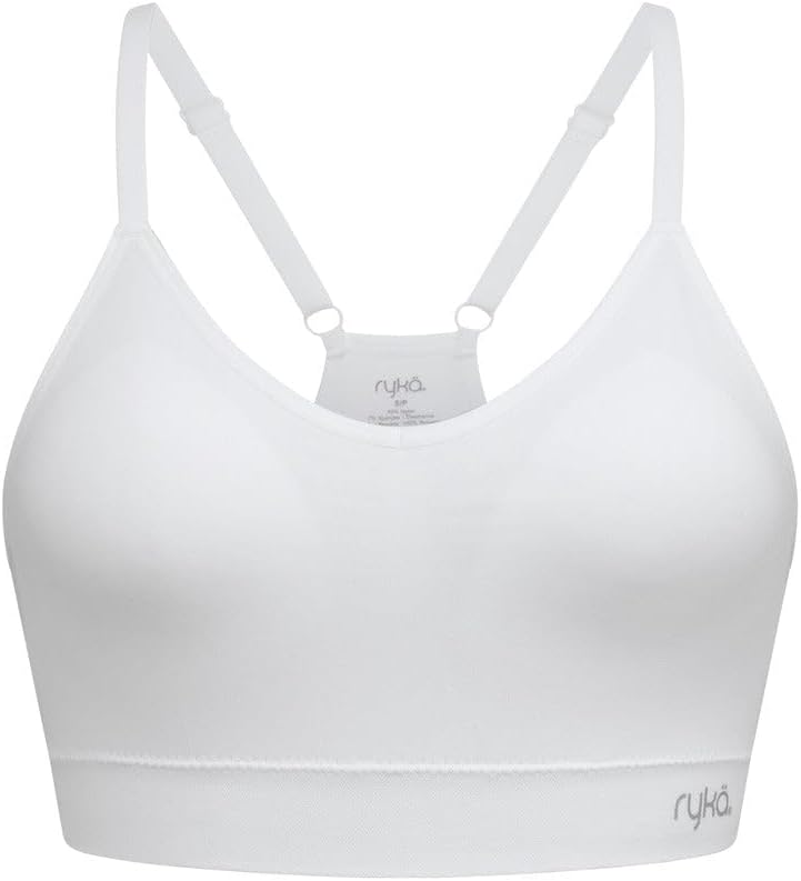 Ryka Sports Bra, Cami Yoga, Athletic Sostén Deportivo, Ashley Seamless v-Neck, 3 Pack - Image 3