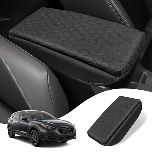 Rilsen Custom Fit for Center Console Cover Subaru Crosstrek 2024 2025 2026/2024 2025 2026 Impreza Armrest Cover Center Console Pad Interior Accessories Car Armrest Seat Box Cover Protector by Rilsen - Used condition - US$19.81