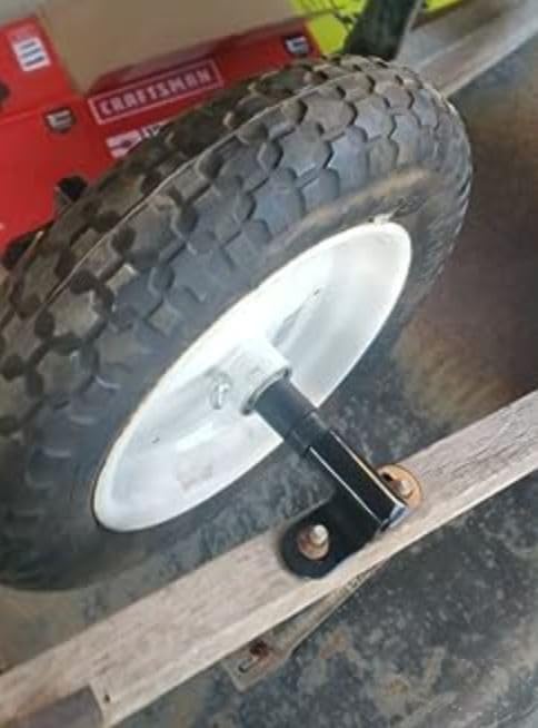 Miniatura 3 de Corona 2506-89 - Eje y 2 soportes - Carretillas de acero resistentes