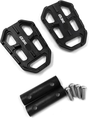 Repose-Pieds R1200GS et G310 de Haute Précision Pédales Moto Noires