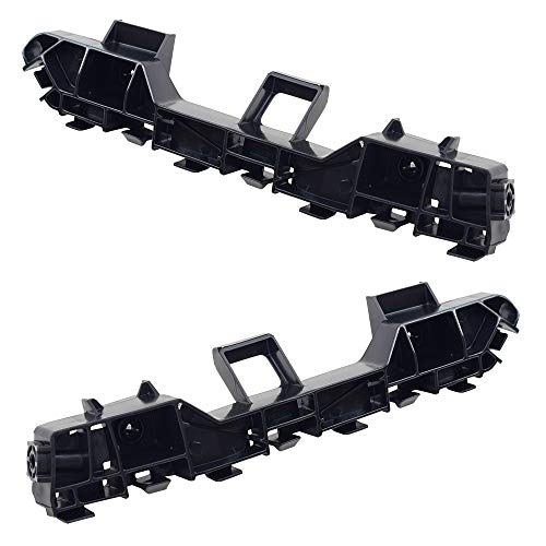 Brock Replacement Pair Front Bumper Cover Support Brackets Compatible with 2013-2017 Accord Sedan