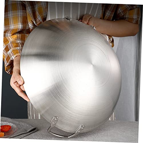 Wok Binaural de Acero Inoxidable 12 Pulgadas miniatura 3