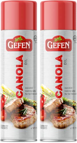 Gefen Canola Oil Spray, 14oz (2 Pack) | Non Stick...