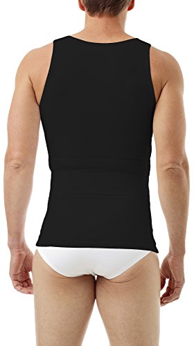 Underworks Mens Compression Body Shirt Girdle Gynecomastia Shirt 3-Pack2