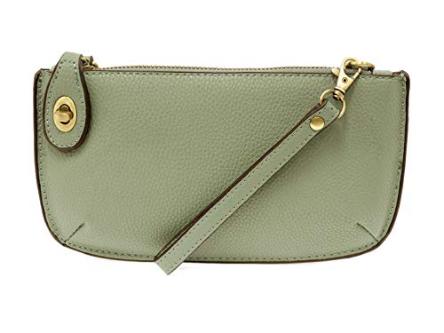 Image of Joy Susan Women's Fashion Purse Mini Crossbody Wristlet Clutch Handbag - Sage