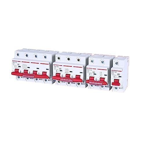 Disjoncteur NC DZ47-125 4P 125A interrupteur basse tension boîte de distribution 100A