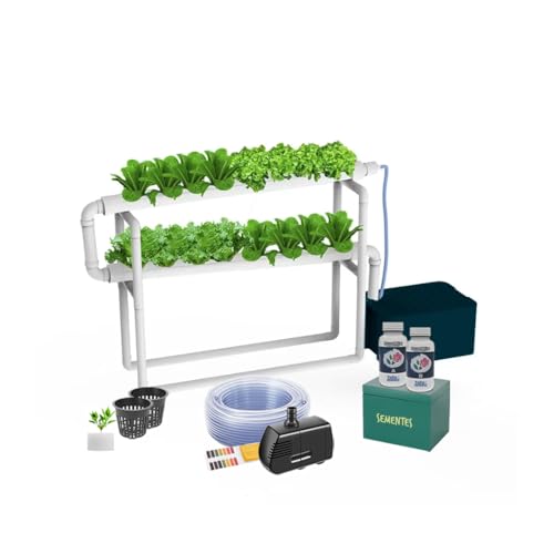Kit Hidropônico N7 16 Mudas, Com Nutrientes e Sementes (110, Volts)
