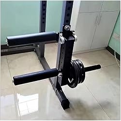 Maquina Para Extensiones De Piernas HMWOKPOT Acoplamientos del Estante De La Jaula del Poder De La Pierna - Máquina De Extensión Y Curl De Gancho De Espuma para Prensa De Piernas,26mm