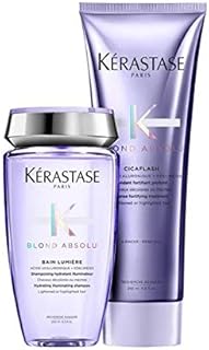 KIT KERASTASE BLOND ABSOLU LUMIÈRE BAIN 250ML + CICLAFLASH 250ML