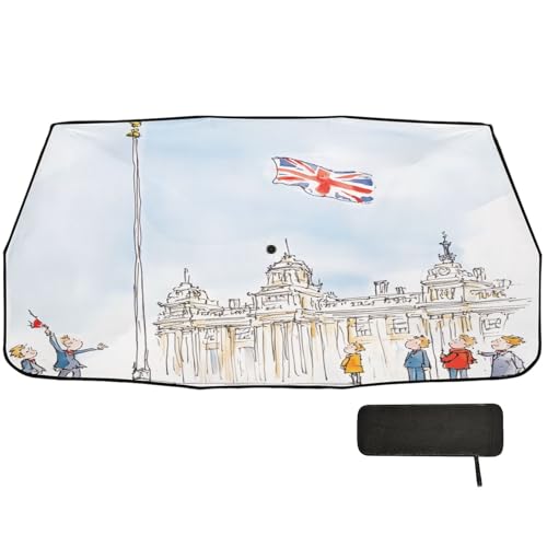Parapluie design protection solaire pour pare-soleil de voiture contre la chaleur