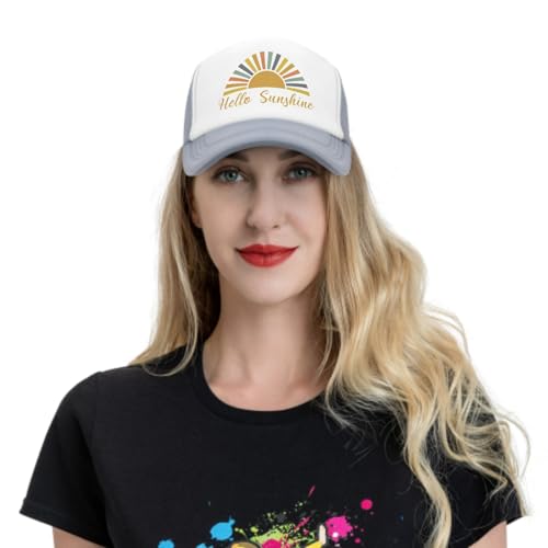 Image of Funny Trucker Hats,Trucker Hat Baseball Cap for Women Snapback Adjustable Hat Humor Gift Men