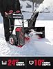 PowerSmart 80V 26" Cordless Snow Blower, 2-Stage Self-Propelled with (2) 6.0Ah Batteries & (1) Charger (HB2805B)