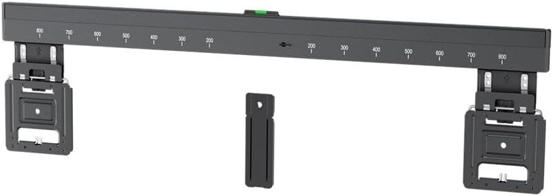goobay 70822 TV Wall Mount for 43 to 100 Inch TVs (109-254 cm), TV Mount, Max 75 kg, Ultra Slim Design with 9.5 mm Wall Clearance