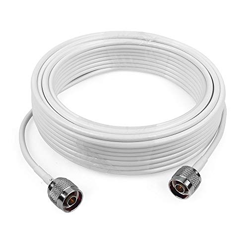 Koaxialkabel 3D-FB N Stecker auf N-Stecker RF Kabel Mikrowelle Ultra Low Loss Koaxial Kabel Antennenkabel 15m