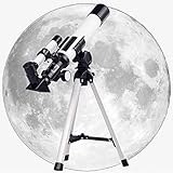 BYCZ Astronomical Telescope for Adults 2021 Professional Refractor Telescope 400mm Focal Length, High Magnification Astronomical Telescope to Observe Deep Space Stargazing for Beginners