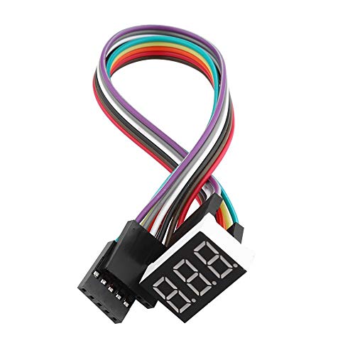 DC Motor Drehzahlregler DC10V-55V (12V/24V/36V/48V) PWM Regler Gebürsteter DC Motordrehzahlregler, CW/CCW Umschaltschalter mit Ziffernanzeige PWM Drehzahlregler