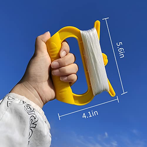 image for Simxkai Kite String with Handle for Kids, Line Spool for Kids & Adults
