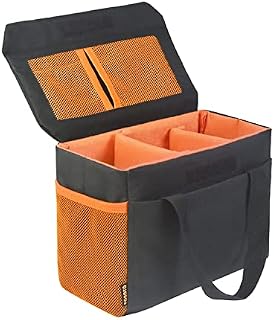 FOSOTO Foldable Camera Bag Anti-Shock Camera Insert Bag Camera SLR/DSLR Camera Carry Bag Compatible for Nikon D5600 D7200 D7500 Canon/Sony/Panasonic Cameras and Lens Accessories