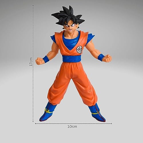 Image of Awestuffs DBZ Goku Large Action Figure Limited Edition Figure Manga Toy Collectible (Son Goku)