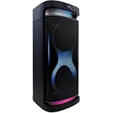 Caixa de som bluetooth led 160w rms bateria de 4000mah compatível