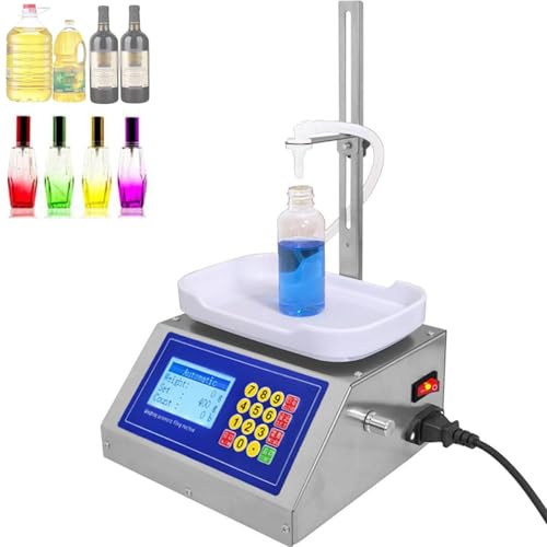 Remplisseuse de bouteilles automatique pour jus, eau et huiles de 1000 ml maximum
