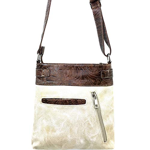 Zelris Western Floral Blossom Buckle Women Conceal Carry Crossbody Messenger3