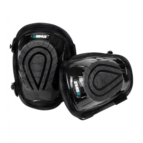 BIHUI Genouillères de travail coussinets en gel et tissu respirant – Conçus pour travailler sur le carrelage, la maçonnerie et la construction – Protection et confort pour les genoux.