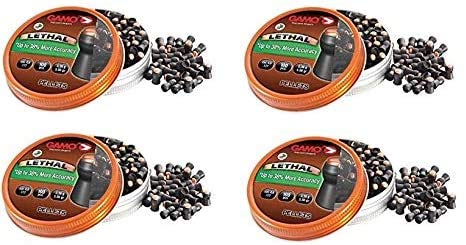 Promohobby Pack 4 latas de 100 perdigones Lethal Cal. 4,5mm gamo Cover