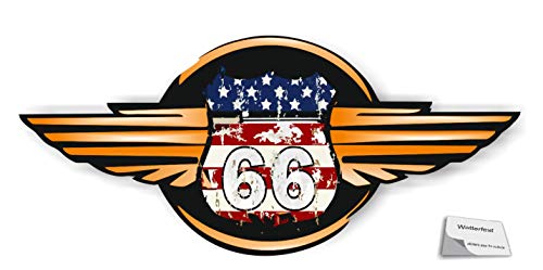 Autocollant USA Route décalcomanie sticker vinyle grand format