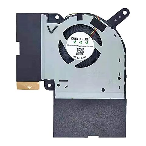 QUETTERLEE Replacement New GPU Cooling Fan for ASUS Scar III ROG Strix G531GW G731GV G731GW S5D S7D G531GV G731DU G731GD G731GT G731GU G531GT G531GU G531GD Series DFSCK22115181L FMMU DC12V 1A Fan Cover