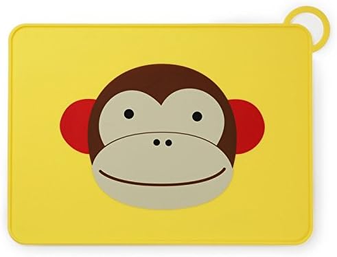 Skip Hop Zoo Fold and Go Silicone Placemat (Monkey)