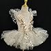 Girls Ballet Tutu Dress Sequin Lace Toddler Baby Performance Puffy Skirt Princess Swan Lake Dance Costumes 1-14 Years