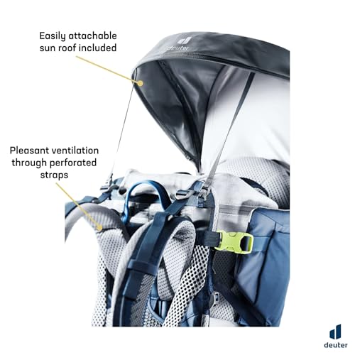 Deuter Kid Comfort Child Carrier and Backpack for Travel & Hiking with Toddlers