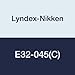 Lyndex-Nikken E32-045(C) Series ER32 Coolant Sealed Collet, 40 mm Length, 45/64" Size