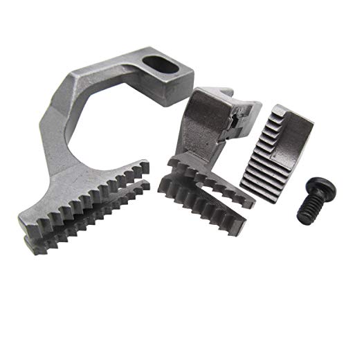 CKPSMS Merk - 1SET #118-99002+118-98905+118-87007 Main & DEFERENTIAL & Extra Feed Dog Compatibel met/Vervanging voor JUKI Merk MO-3704 MO-6704 MO-6904 MO-6904