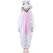 LATH.PIN Unisex Ensemble de Pyjama Combinaison de Nuit Vêtement pour Enfants Bébé Fille Garçon Cartoon Cosplay Costumes Onesie Animaux Cadeau Pour Halloween Noël Anniversaire Pokemon Pikachu (Hauteur 140-150cm(Etiquette Tailleur125), Licorne Rose) - Hauteur 140-150cm(Etiquette Tailleur125)