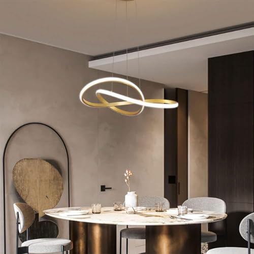 Lustre LED réglable solution éclairage design pour plafond haut et salon - 5
