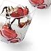 Mini tazas de postre, 25 piezas/set de vasos de postre mini cubos...