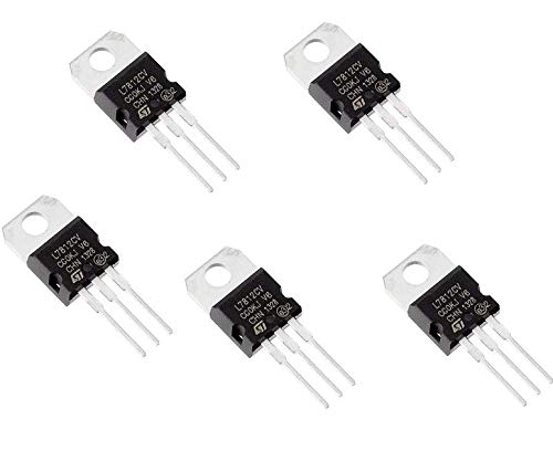AVS COMPONENTS 7812 12v 1.5a Positive Voltage Regulator IC 5 Pcs (B08HKCBGDK) Amazon Price History, Amazon Price Tracker