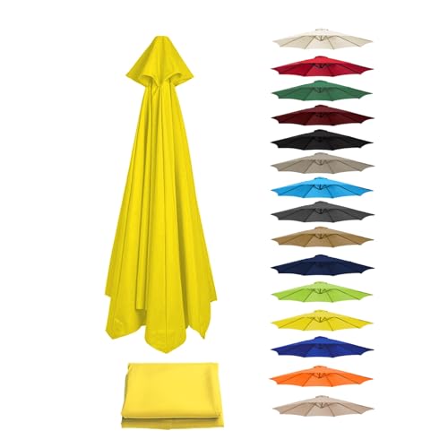 Toldo de repuesto para sombrilla exterior de 11.5 pies ideal para almuerzos en el jardín