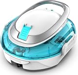 S2 Robotic Pool Cleaner for Above Ground Pools, Aqua Blue