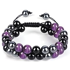 A-Purple triple protection bracelet