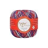 Lieferumfang: 1x Anchor Freccia Multicolor, Stärke: 12, Aufmachung: 50g, Lauflänge: 285m