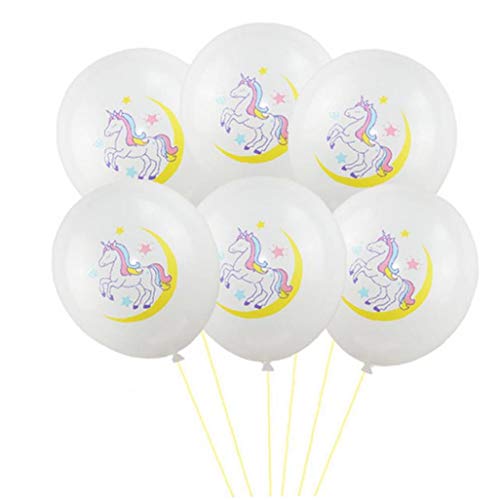 Asien 10 Unidades Fiestas De Cumpleaños Fuentes De La Boda del Unicornio Globos Parte Decoración para Baby Shower