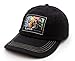 Demon Slayer 4 Panel Cap | Anime Hats, Baseball Hats, Snapback Hats, Anime Merch, Anime Gifts Black (4 Panel)